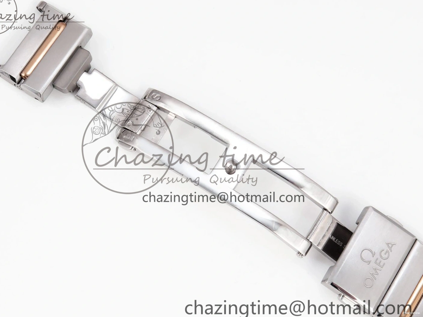 0511 Constellation 39mm SS RG ASWF 1:1 Best Edition White Diamonds Dial on SS RG Bracelet A Minimalist 7772